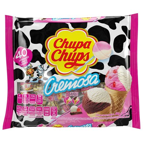 The flavors of Chupa Chups ice cream
